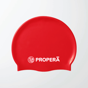 PROPERĀ FlexiFit SILK EFFECT CLASSIC JR Badekappe, SCC67062 Farbe ROT