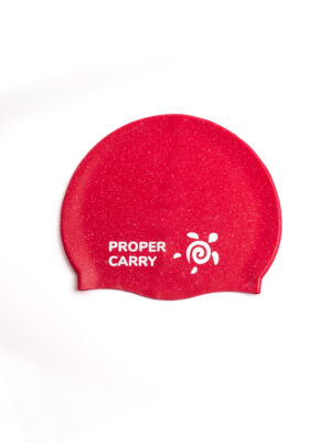 Шапочка для плавания ECOFLEX JUNIOR арт. SRC54562 цвет RED (Proper Carry ТМ)