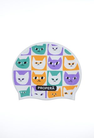 PROPERĀ FlexiFit SILK EFFECT PRINT I Badekappe Art.-Nr. 1DS0824202 Farbe CATS PORTRAITS
