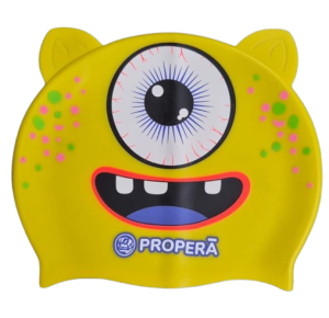 PROPERĀ FlexiFit SILK EFFECT PRINT MINI FRIENDS Badekappe Art.-Nr. MINI1RL1224254 Farbe EYEQ