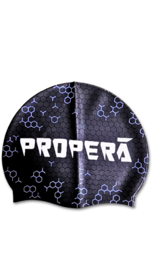 PROPERĀ FLEXIFIT SILK EFFECT PRINT I Badekappe Art.-Nr. 1RL1224GE255 Farbe PROPERA FORCE